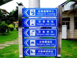 永平标识导向系统设计需要掌握的四大元素