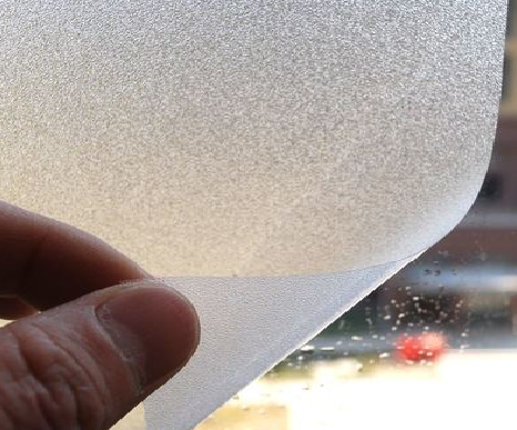 永平玻璃门外面粘广告用什么材料好？