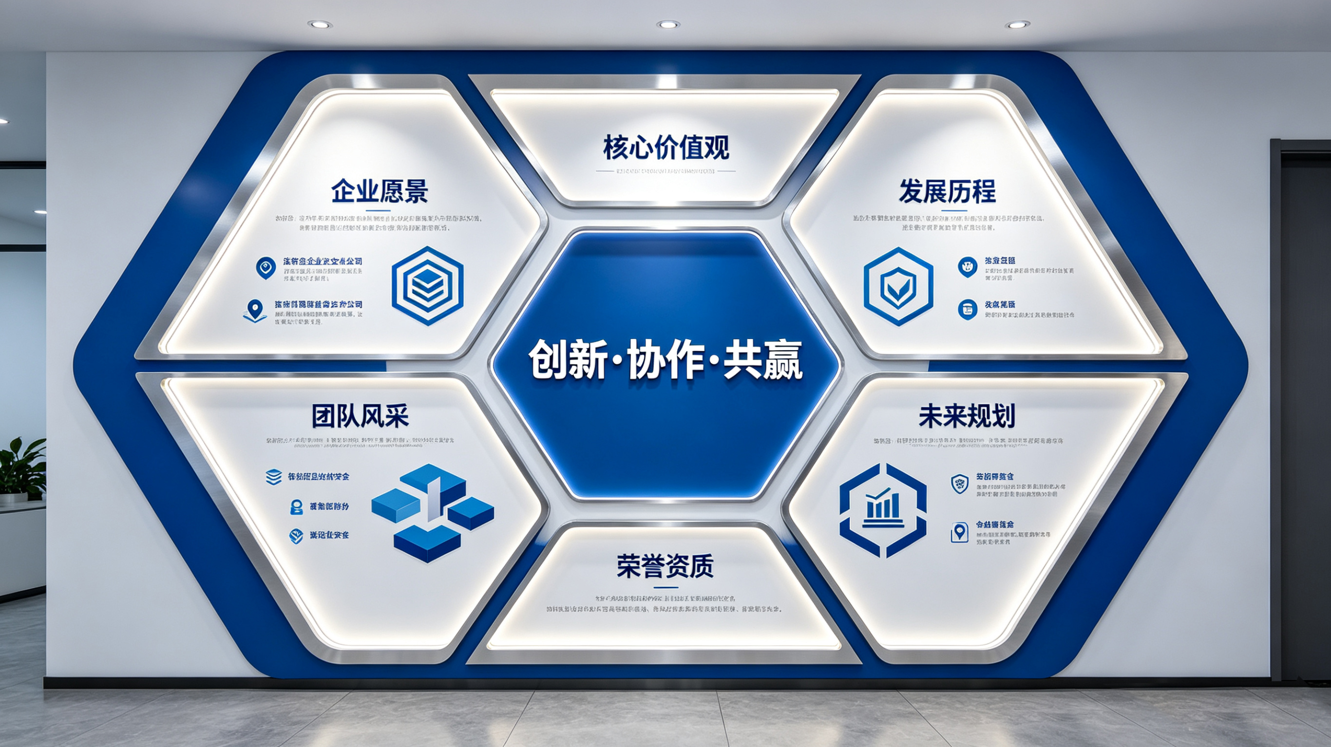 永平企业文化墙六边形避坑指南（新手常犯5个错误）